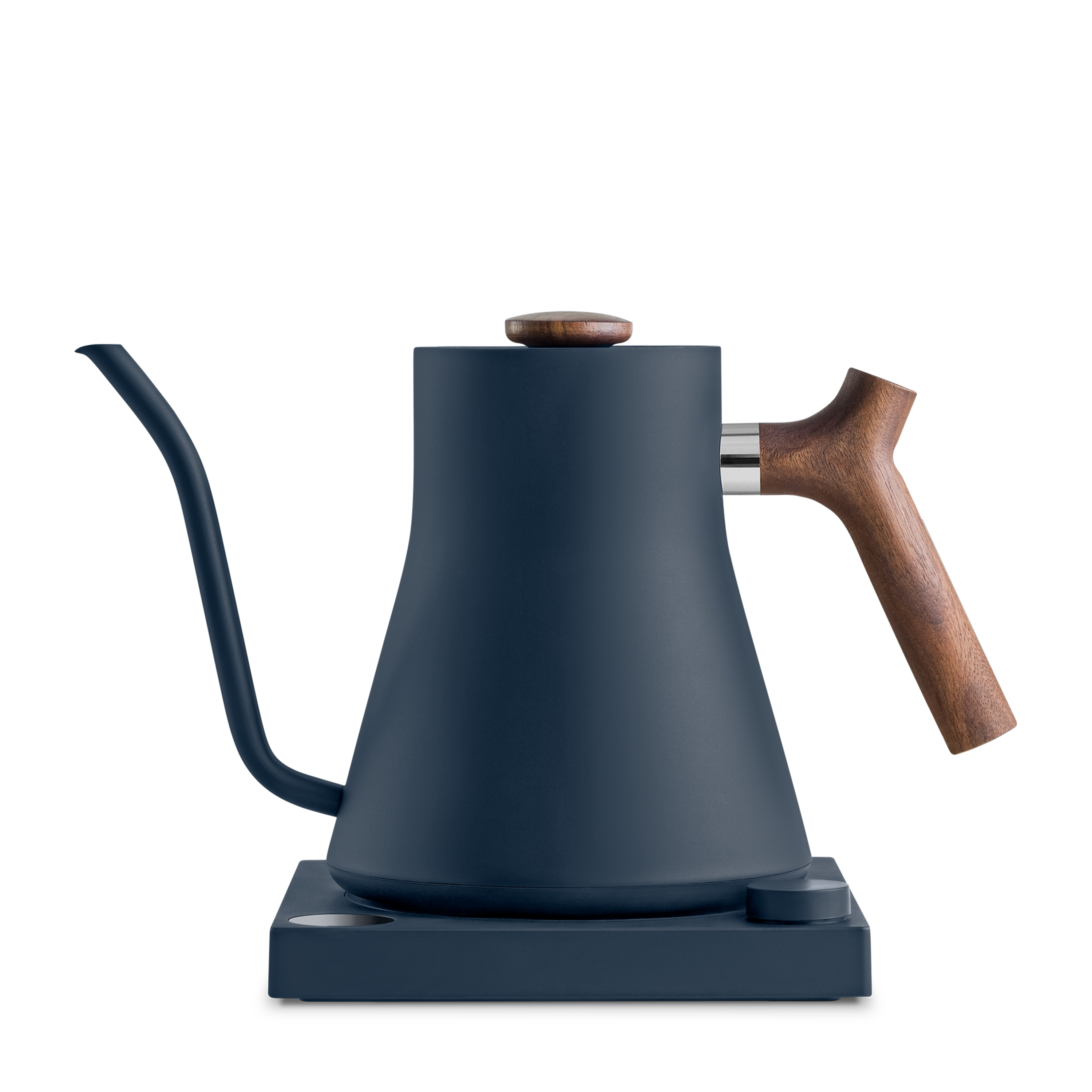 Fellow Stagg EKG 0.9L | elektrischer Wasserkocher | Stone-Blue + Walnuss GMBH