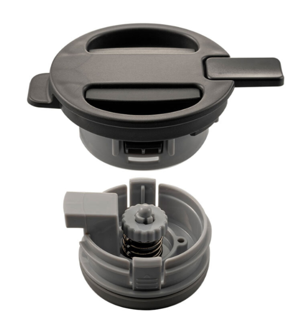 HARIO Ceramic Coating Stainless Thermal Pot 600ml - Black | Kaphiy