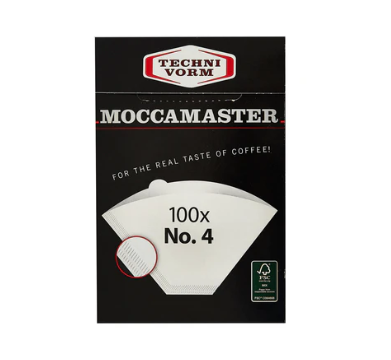 Moccamaster coffee filters No. 4, 100 pieces | Kaphiy GmbH