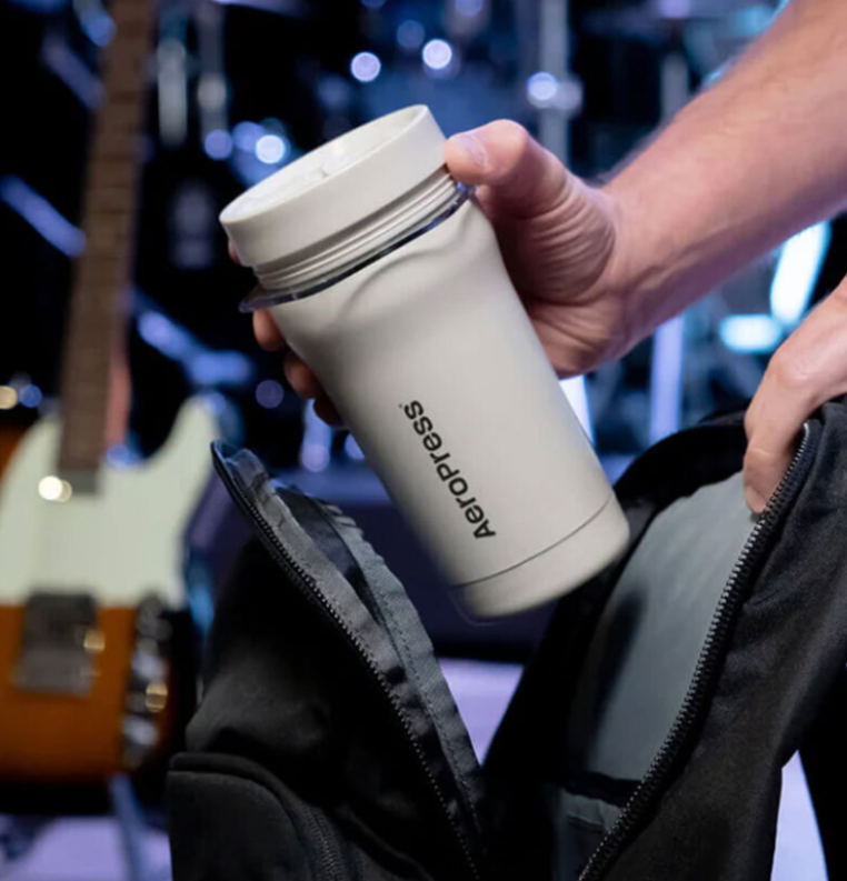 AeroPress Go Plus Travel System - Cream | Kaphiy GmbH