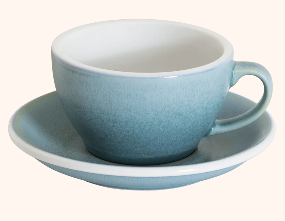 Loveramics Set of 1 × 150 mlFlat White Cup and Saucer | Kaphiy GmbH