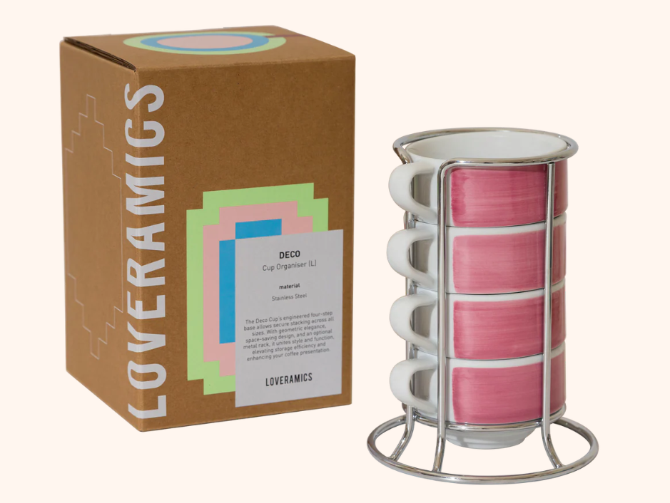 Loveramics Set of 4 × 165 ml Flat White Cups | Kaphiy GmbH