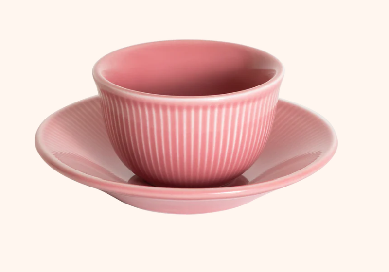 Loveramics 80 ml Boram Um Tasting Cup with 13 cm Embossed Plate | Kaphiy GmbH