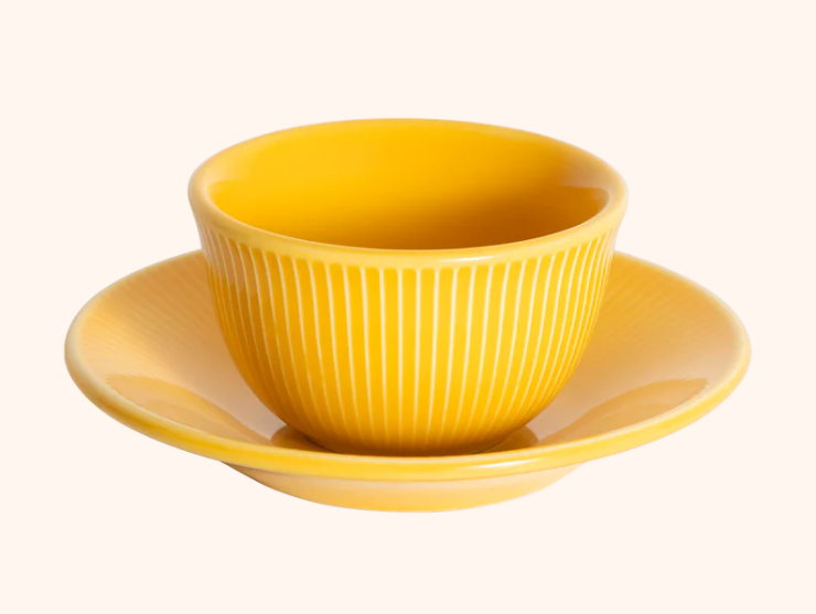 Loveramics 80 ml Boram Um Tasting Cup with 13 cm Embossed Plate | Kaphiy GmbH