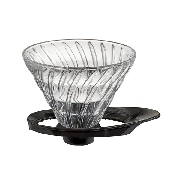 Hario V60 Glass Drip 02 - Black Kaphiy GMBH