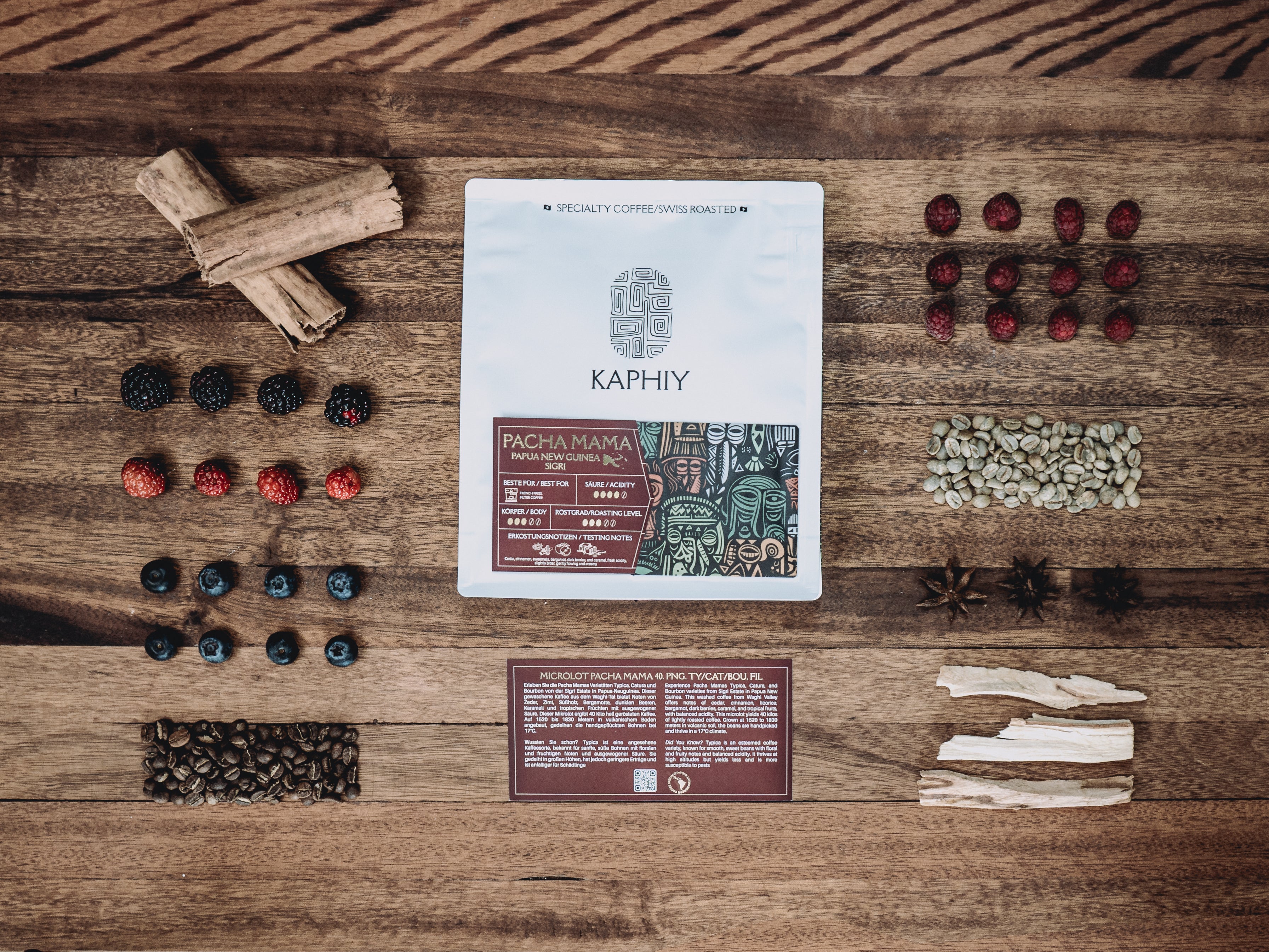 Kaphiy Pacha Mama (Papa new Guinea) beans 350g