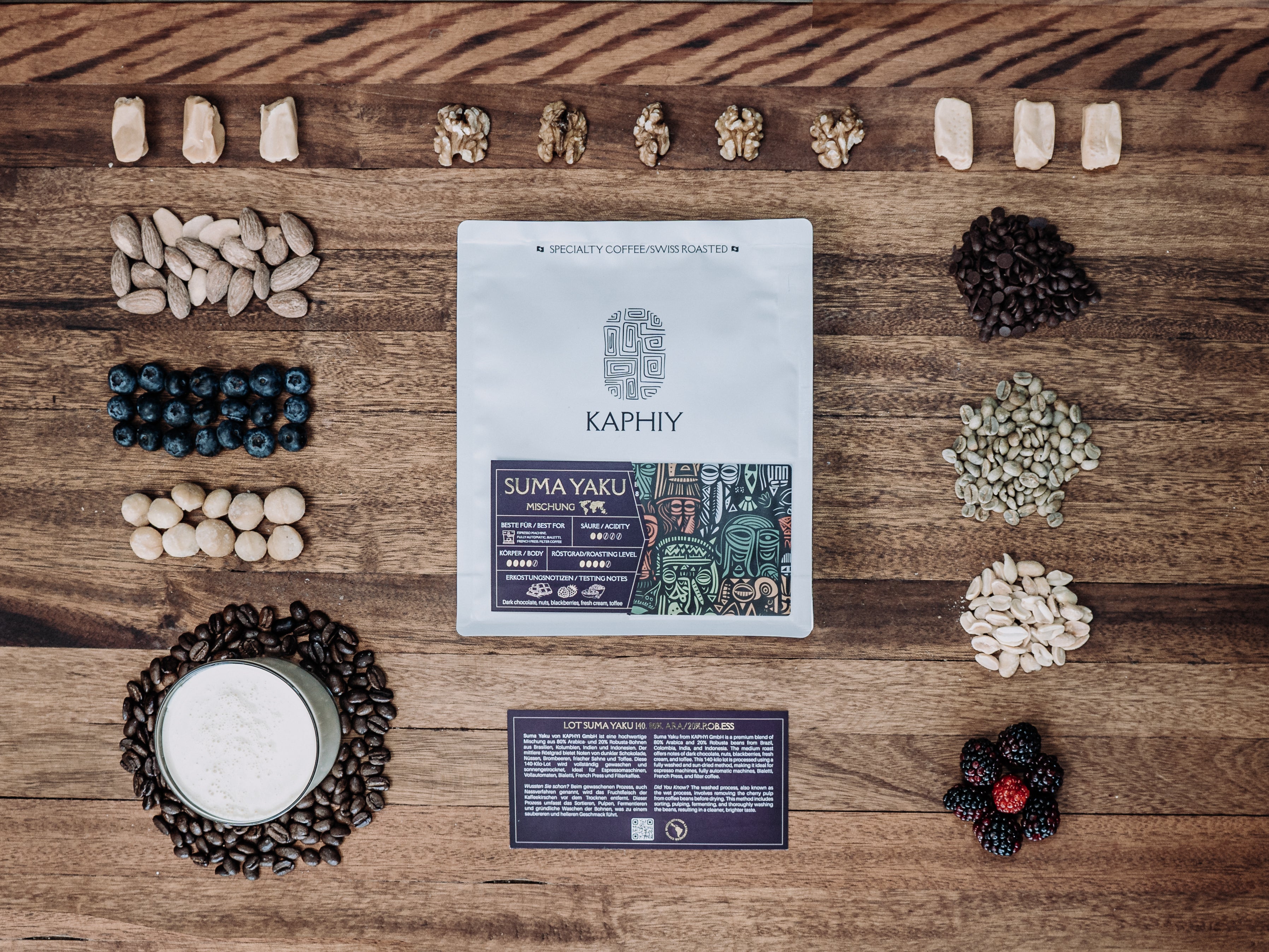 Kaphiy Suma Yaku (mixture) beans 350g