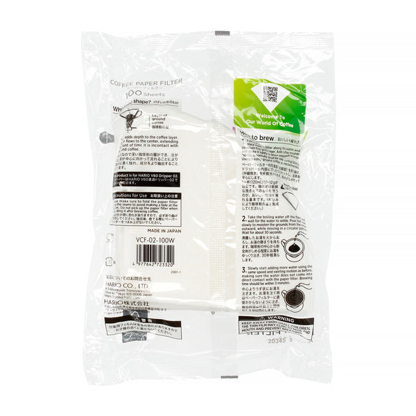 Hario V60-02 paper filter | made in Japan