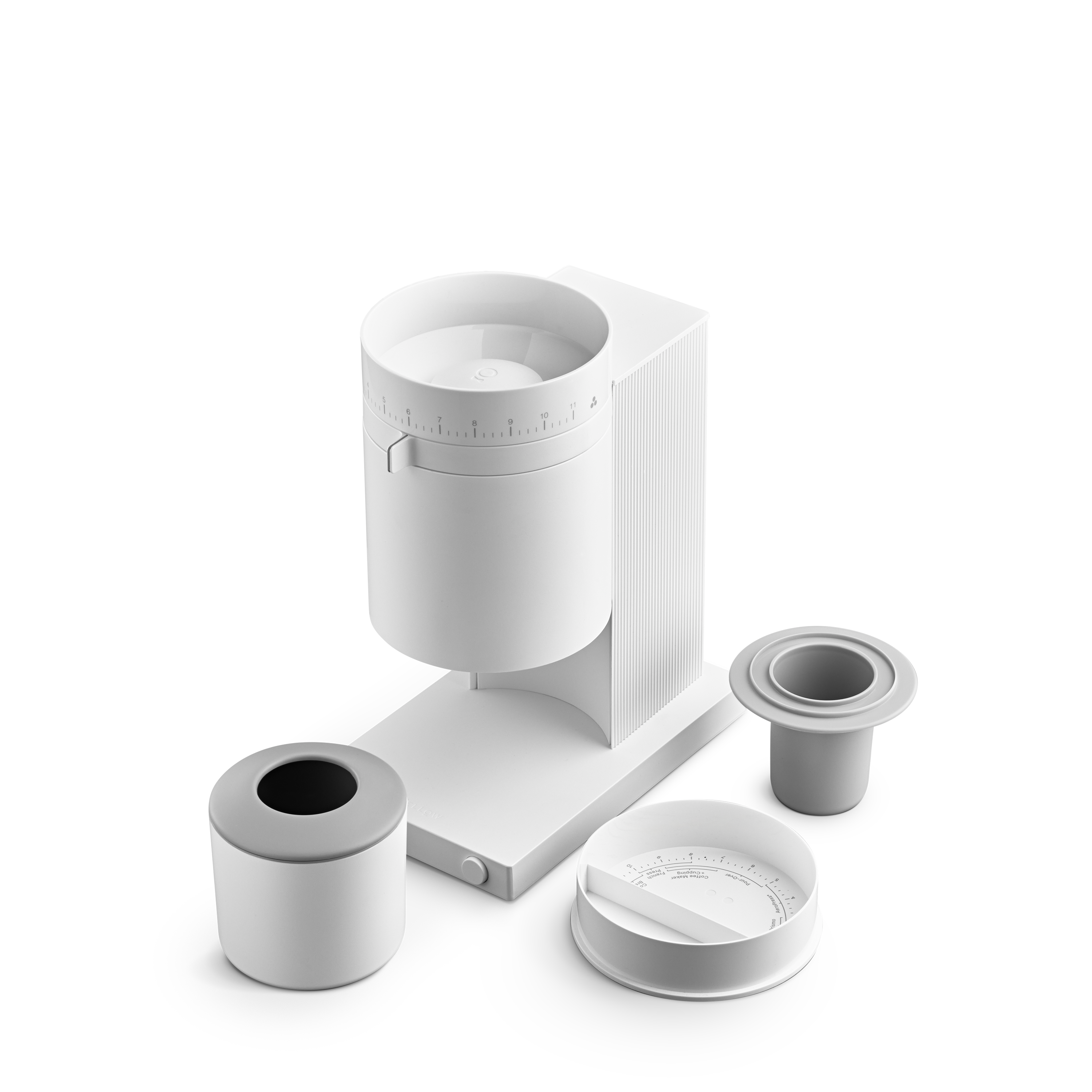 Fellow Opus all-purpose grinder | electric coffee grinder | matt white