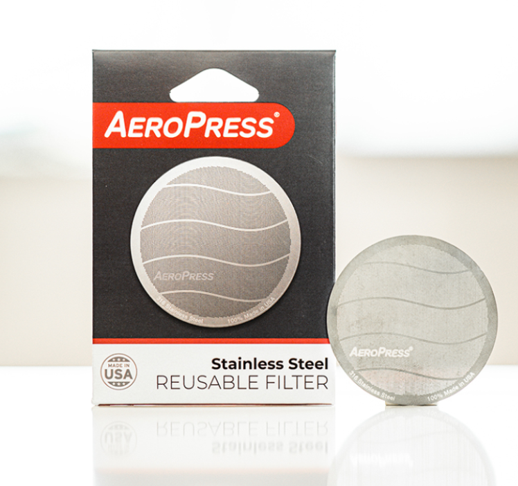 AeroPress Stainless Steel Filter Reusable | Kaphiy GmbH