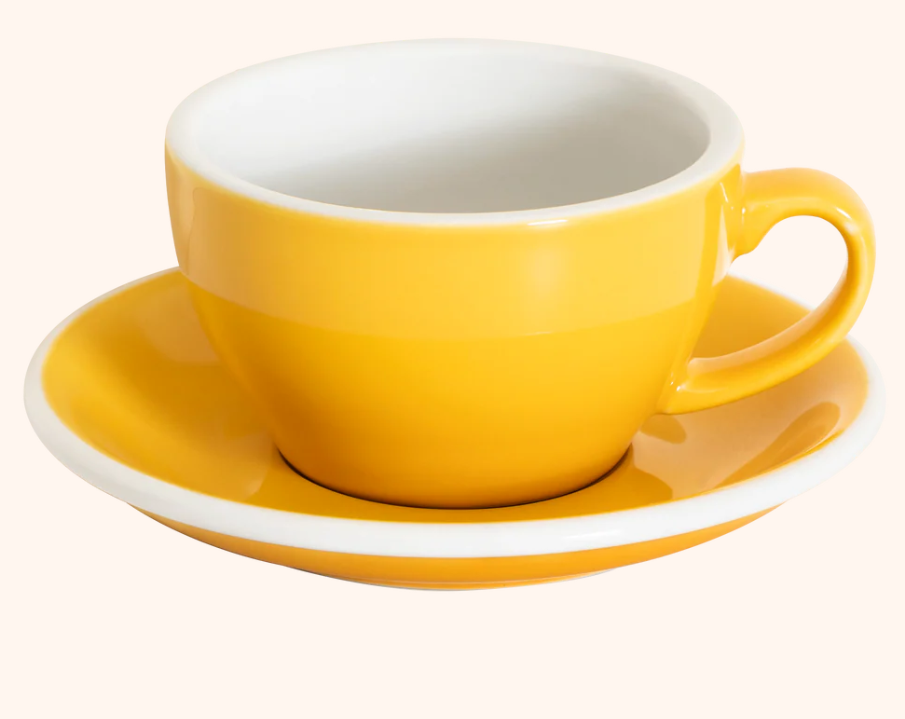 Loveramics Set of 1 × 150 ml Flat White Cup and Saucer | Kaphiy GmbH