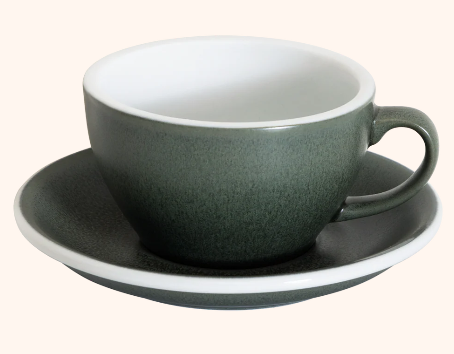Loveramics Set of 1 × 150 mlFlat White Cup and Saucer | Kaphiy GmbH