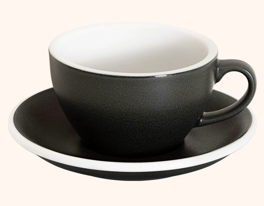 Loveramics Set of 1 × 150 mlFlat White Cup and Saucer | Kaphiy GmbH