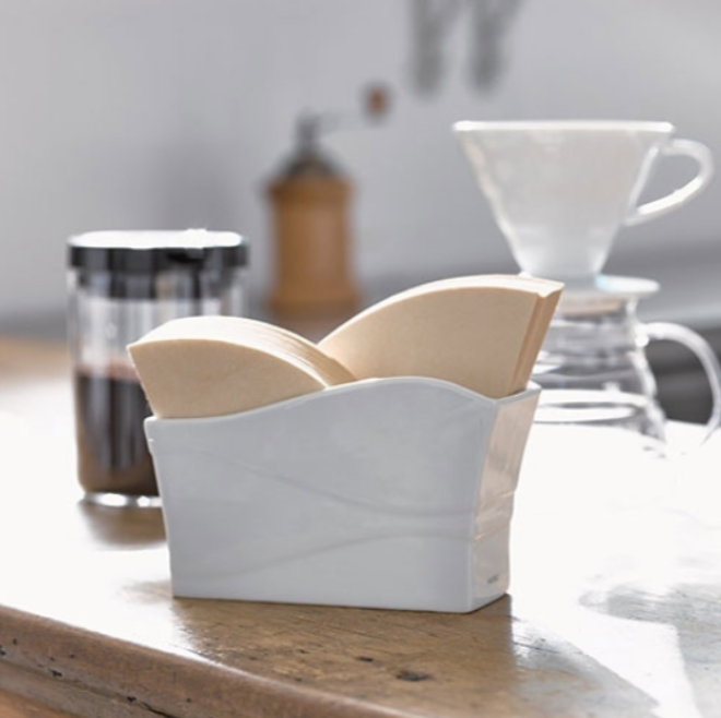 V60 Paper Stand White Ceramic l Kaphiy GmbH