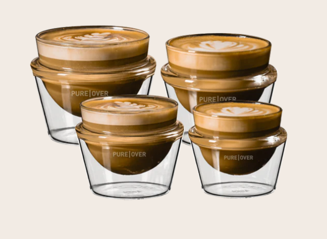 Pure | Over Milk Drink Cups – Complete Set | Kaphiy GmbH