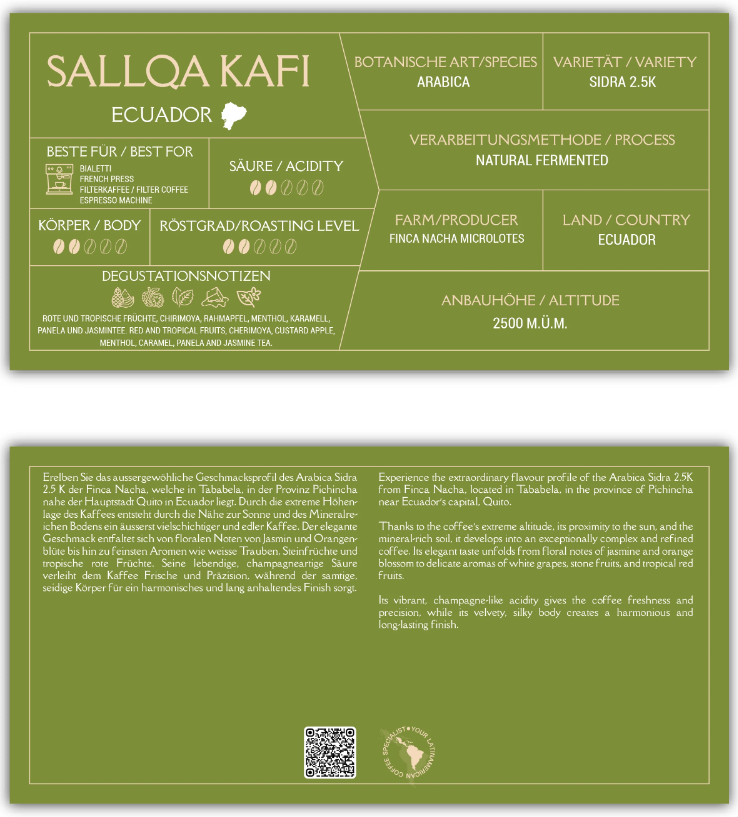 Kaphiy Paccary (Honduras) beans 350g